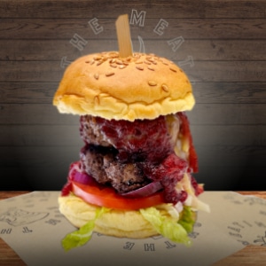 King Harry 12oz Double Burger