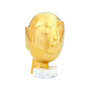 Metropolis Brass Sculpture
