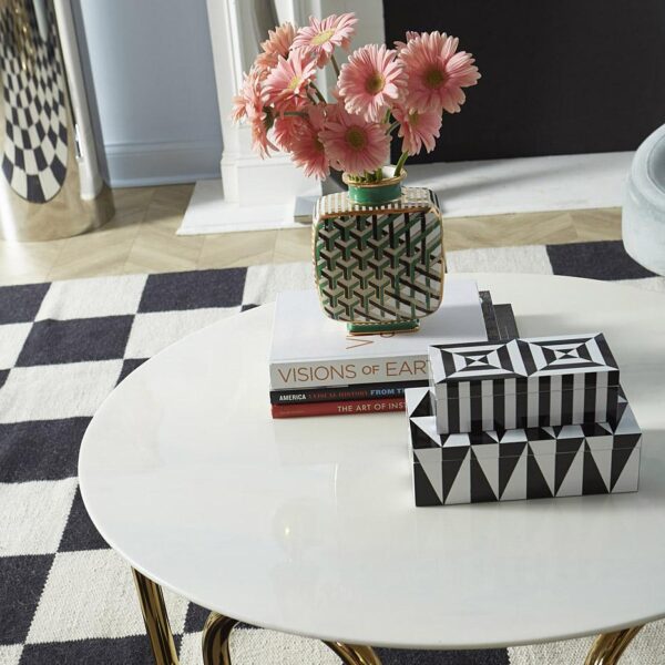 Small Op Art Lacquer Box - Image 5